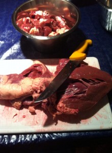 Beef Heart Barf