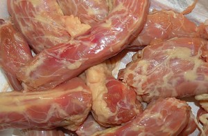 fresh chicken necks